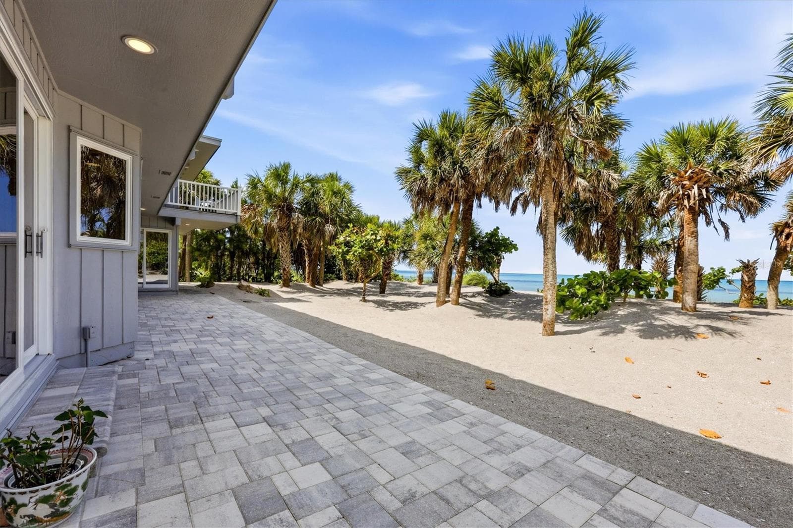 Paver patio - 750 N MANASOTA KEY RD, ENGLEWOOD