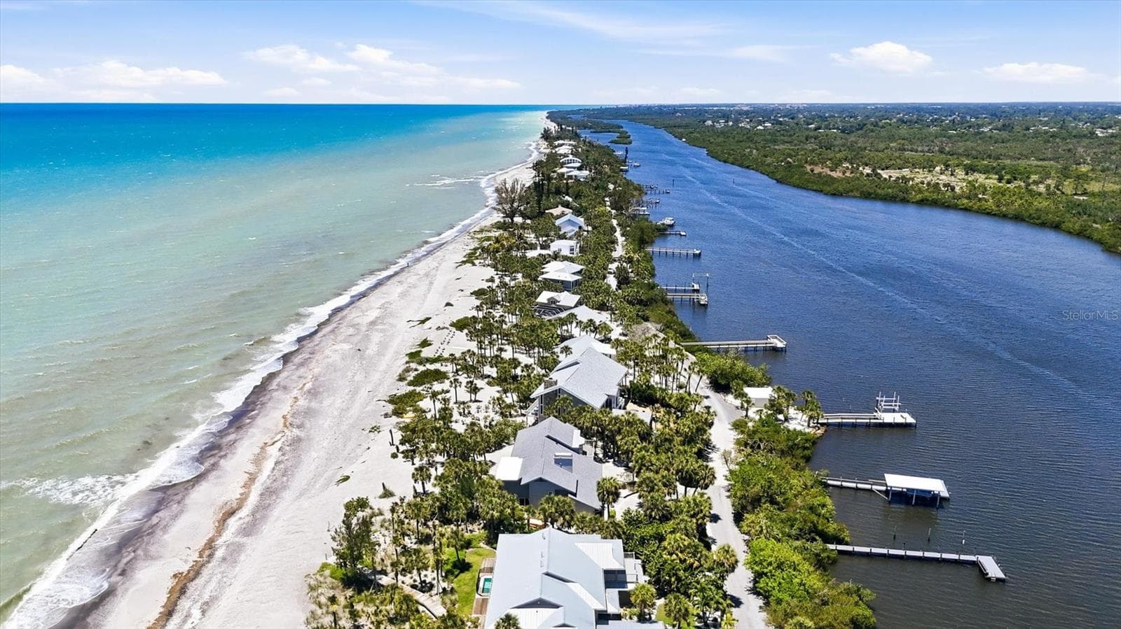 The best of both worlds---Gulf & Bay frontage - 750 N MANASOTA KEY RD, ENGLEWOOD