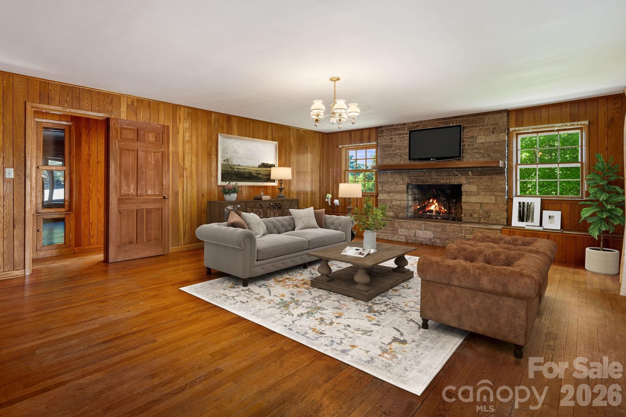 Virtually Staged - 284 Chestnut Street, Mars Hill
