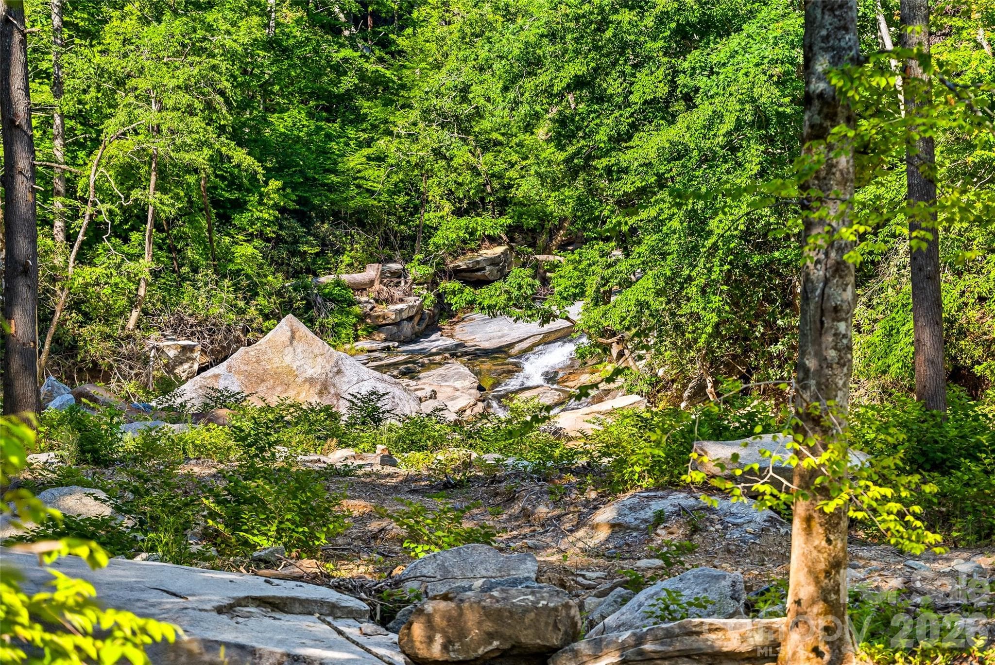 Enjoy the sounds of the creek! - 45 Alan Retreat Road, Hendersonville