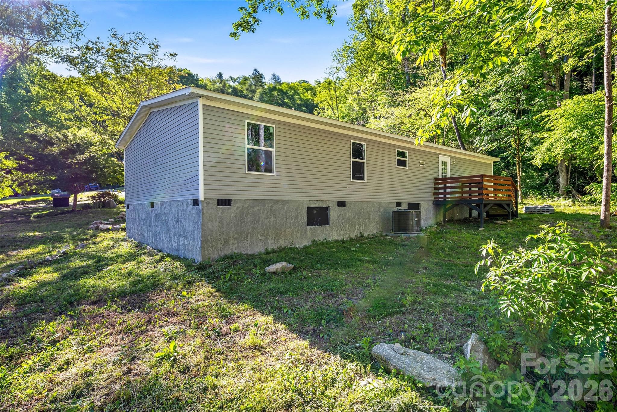 Back exterior - 45 Alan Retreat Road, Hendersonville