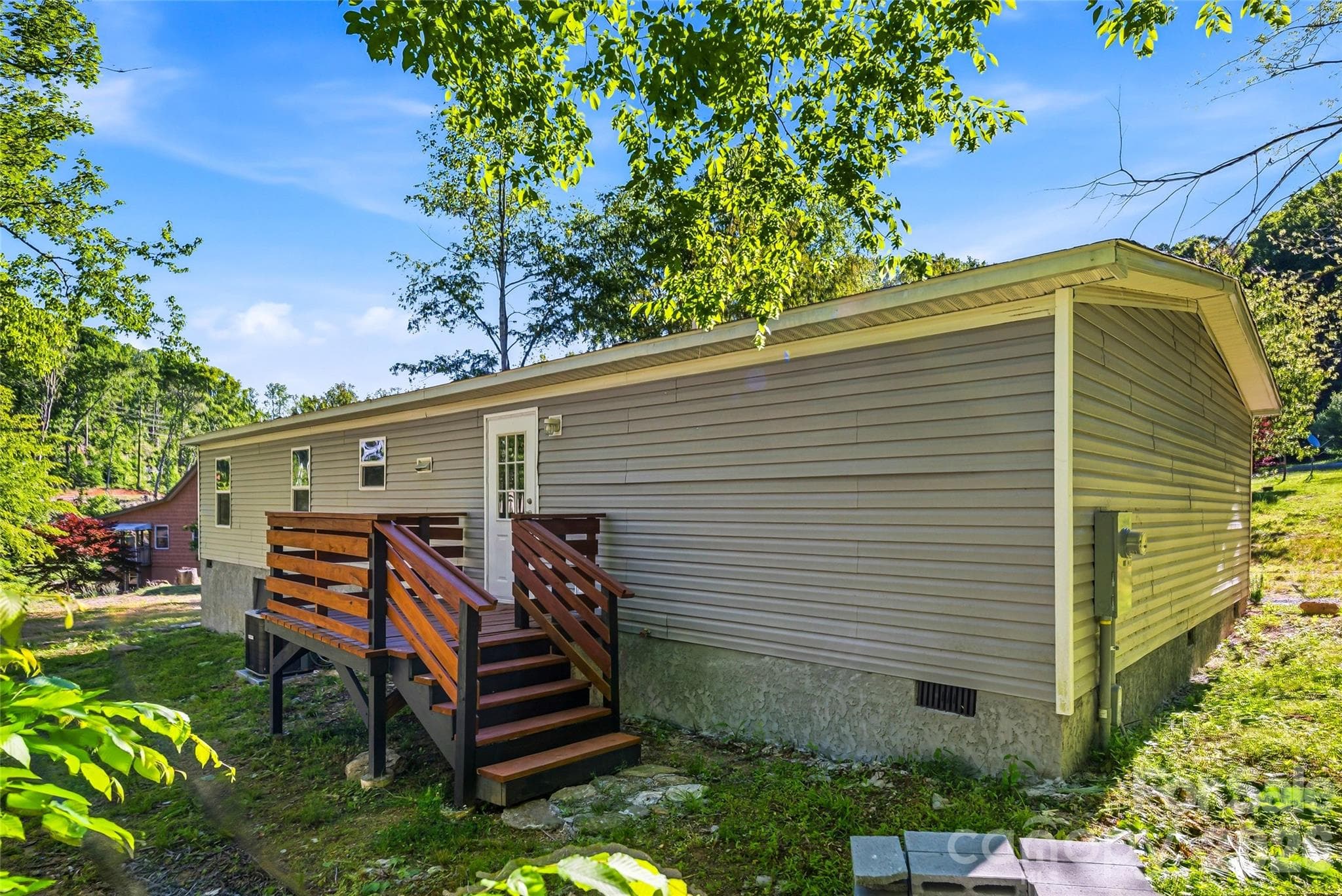 Back of home - 45 Alan Retreat Road, Hendersonville