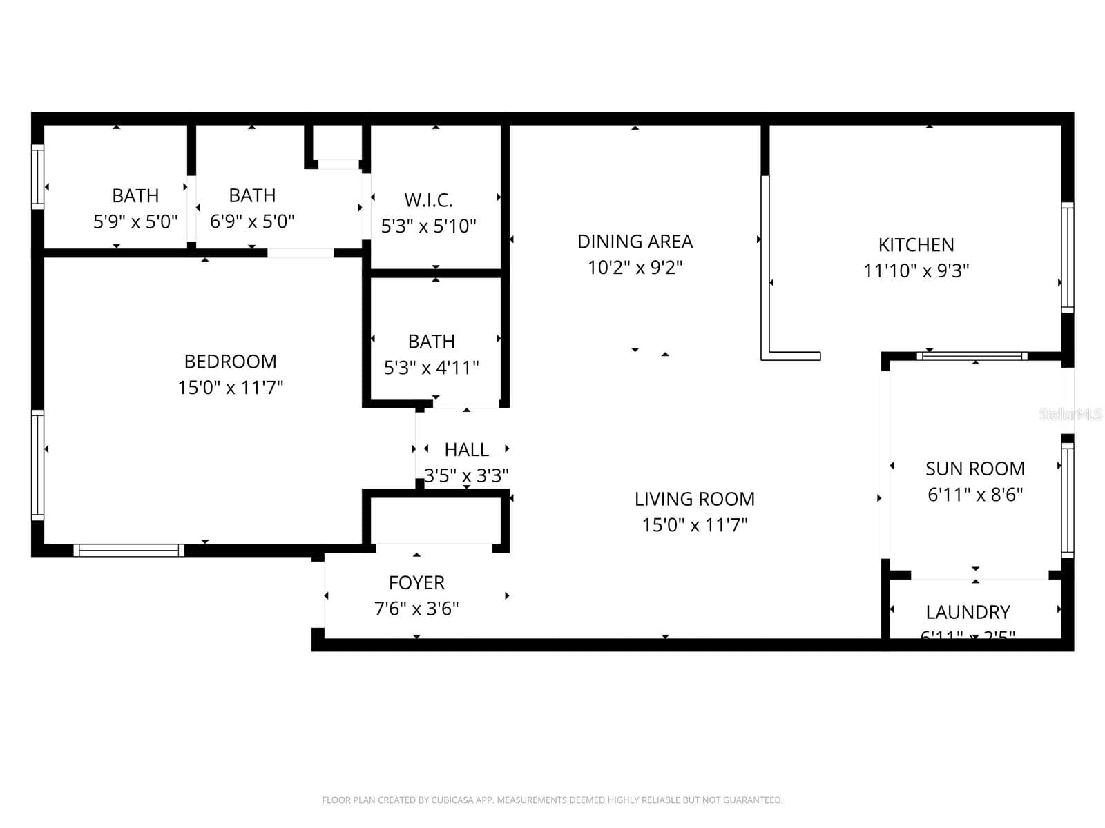 Floor Plan - 1125 MONTROSE PL, DUNEDIN