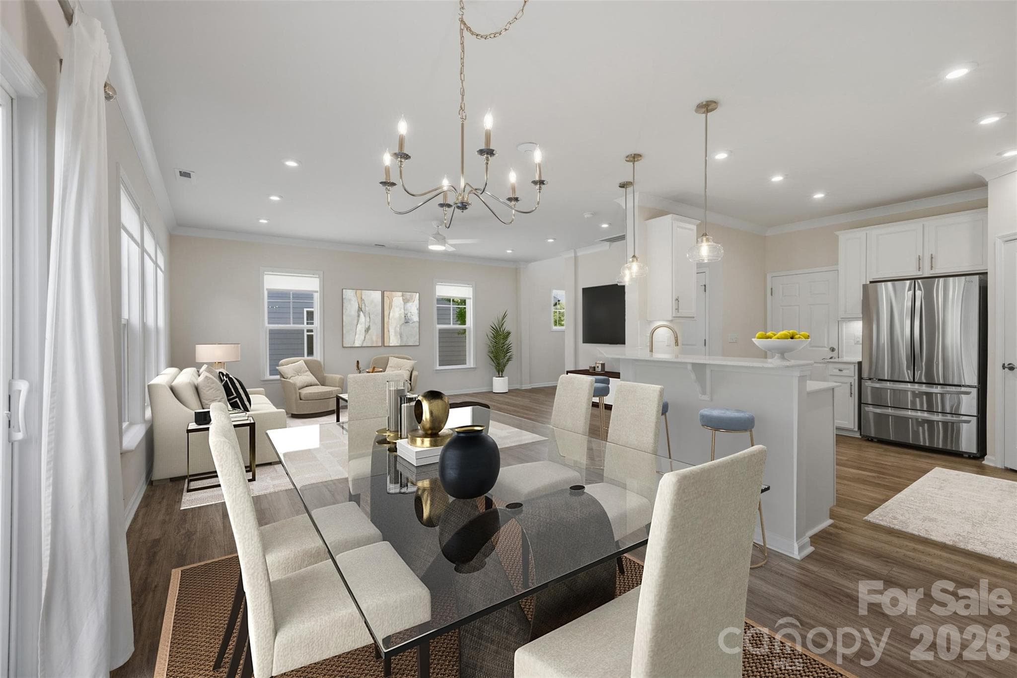 Virtual Staging - 23206 Clarabelle Drive, Charlotte