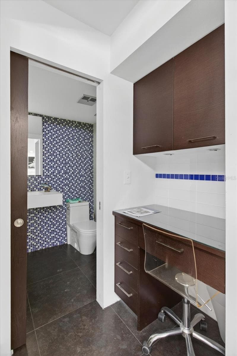 Built-in Desk at kitchen - 240 WINDWARD PSGE #1004, CLEARWATER BEACH