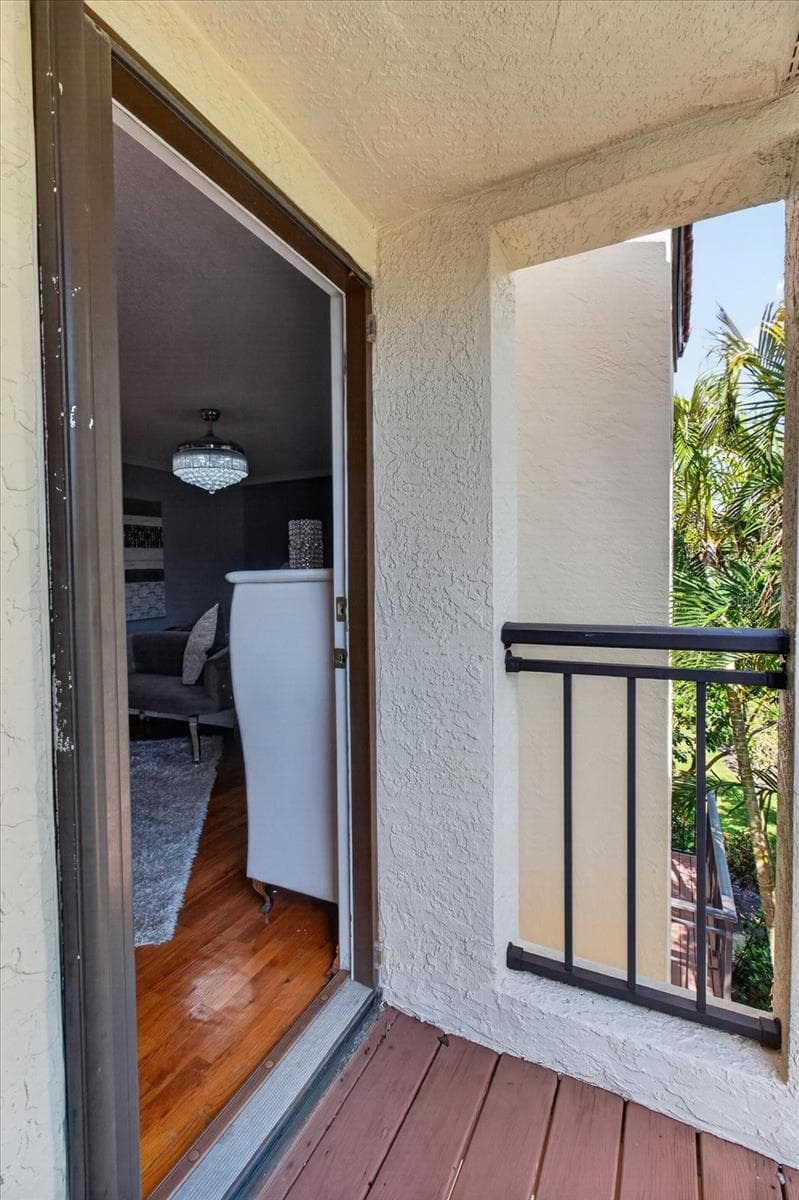 Master Balcony - 240 WINDWARD PSGE #1004, CLEARWATER BEACH