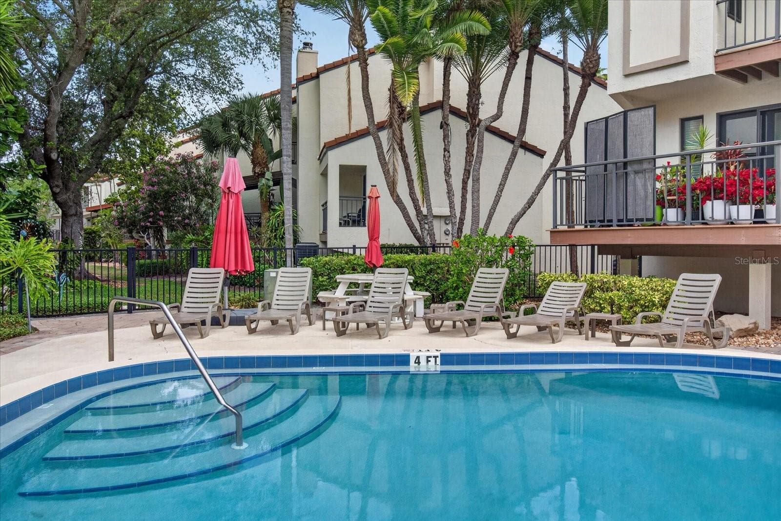 Community Pool - 240 WINDWARD PSGE #1004, CLEARWATER BEACH