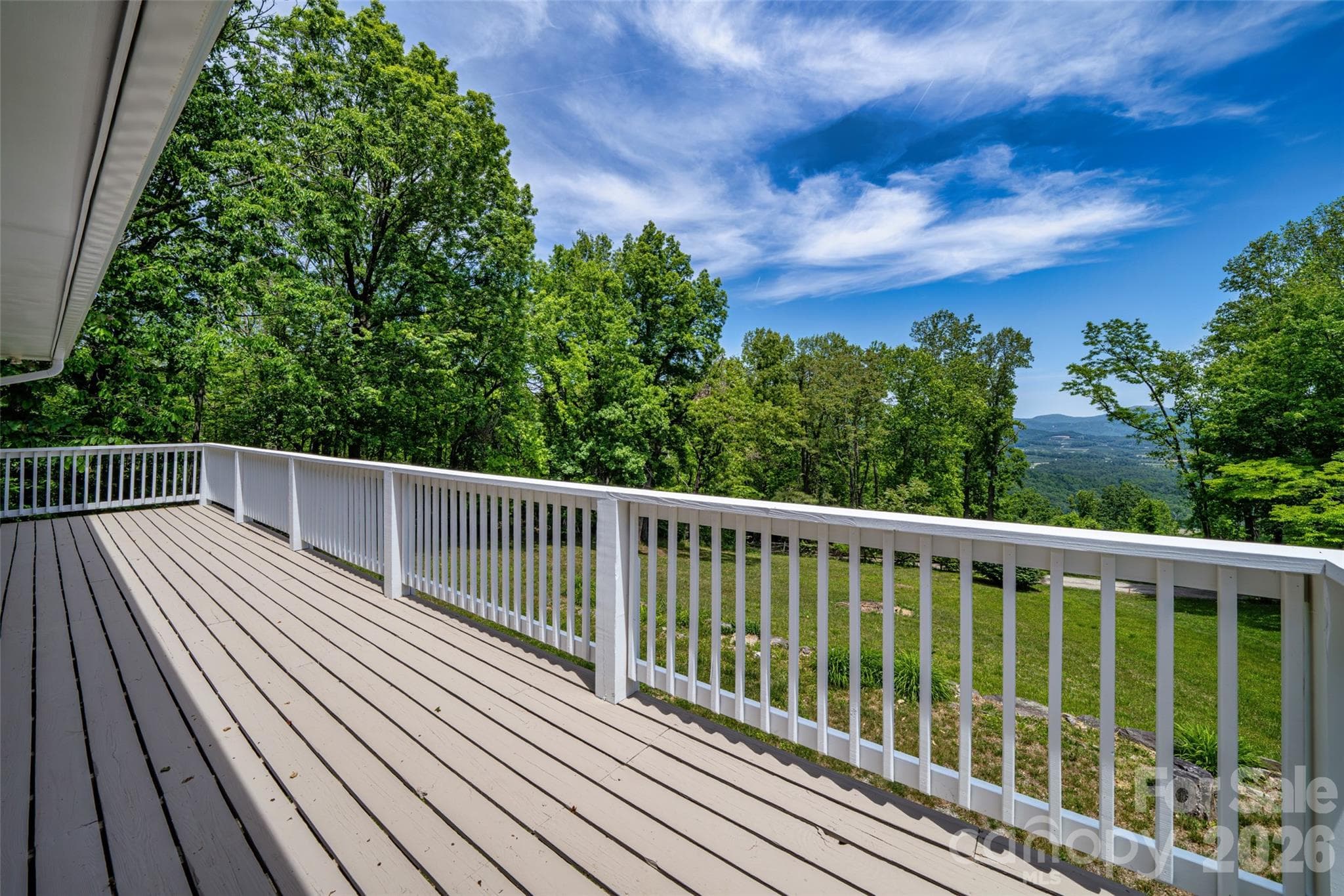 East-facing mountain views - 69 Milburn Lane, Hendersonville