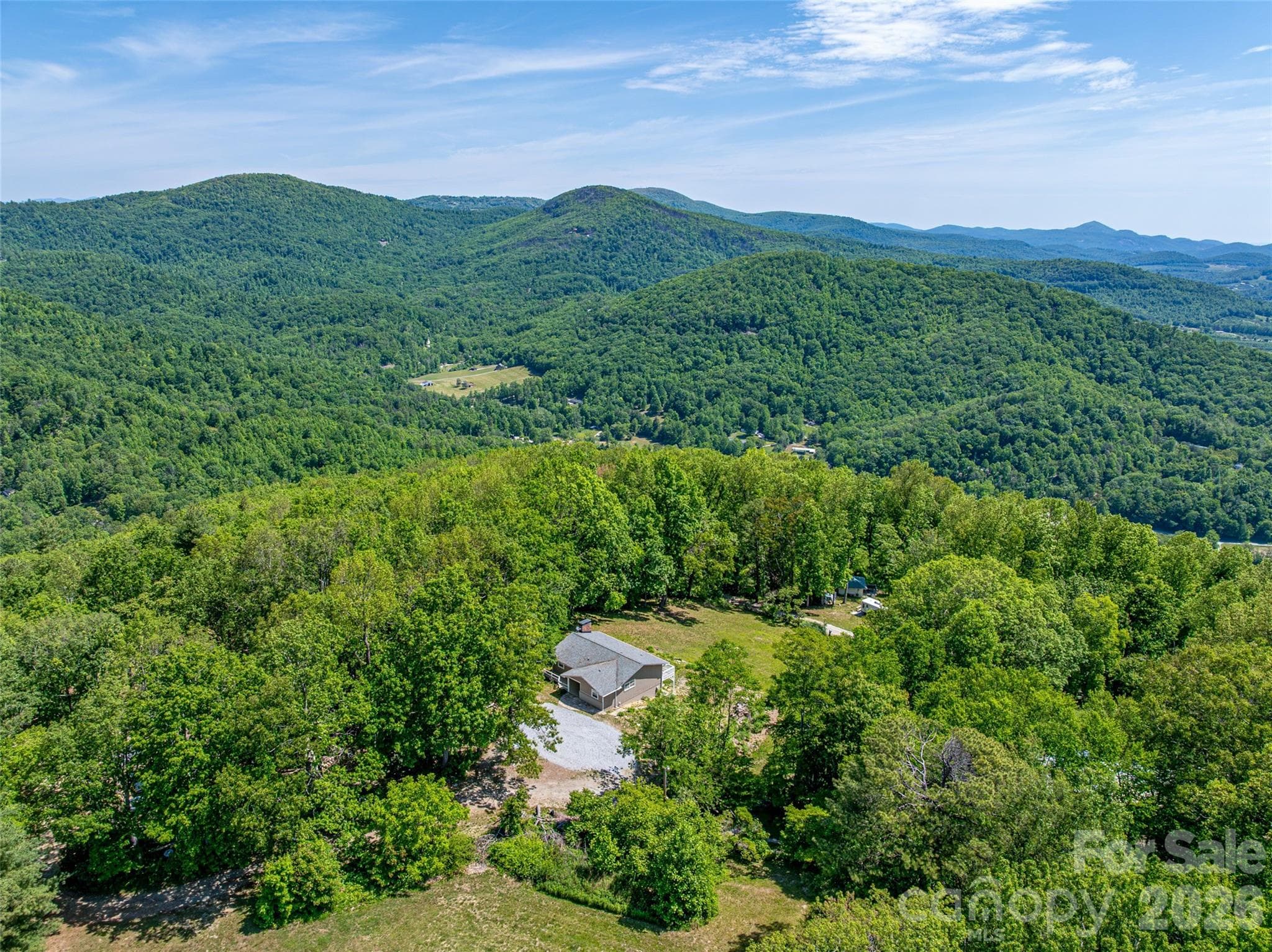 Aerial view - 69 Milburn Lane, Hendersonville