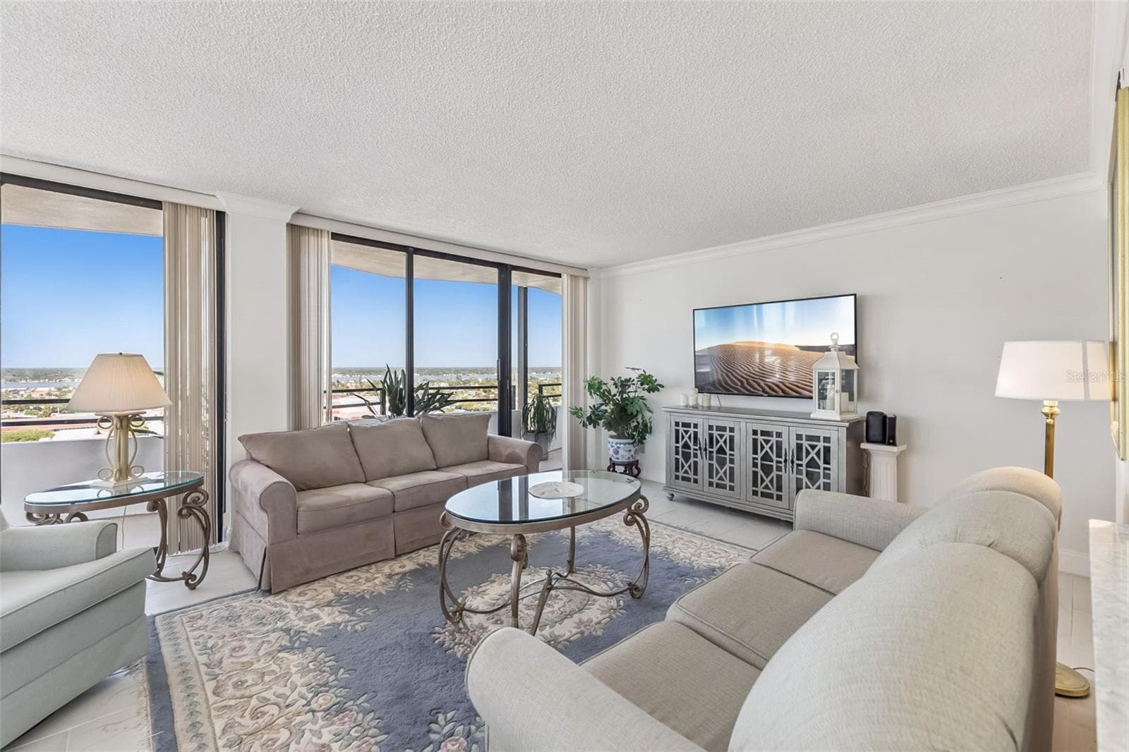 Living Room - 2900 N ATLANTIC AVE #1106, DAYTONA BEACH
