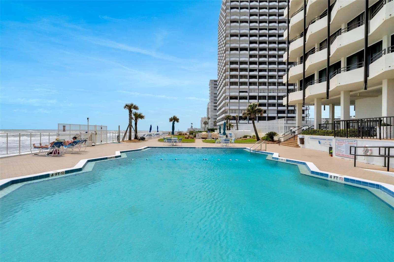 Pool - 2900 N ATLANTIC AVE #1106, DAYTONA BEACH
