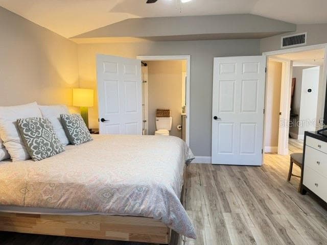 view from office nook in master bedroom to hallway and master bathroom - 420 SUMMIT RIDGE PL #310, LONGWOOD