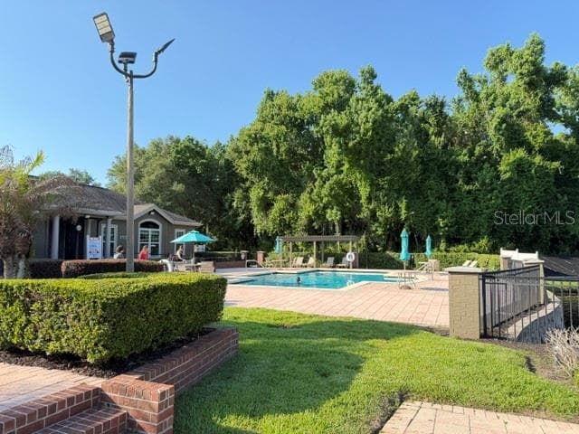 Pool area - 420 SUMMIT RIDGE PL #310, LONGWOOD