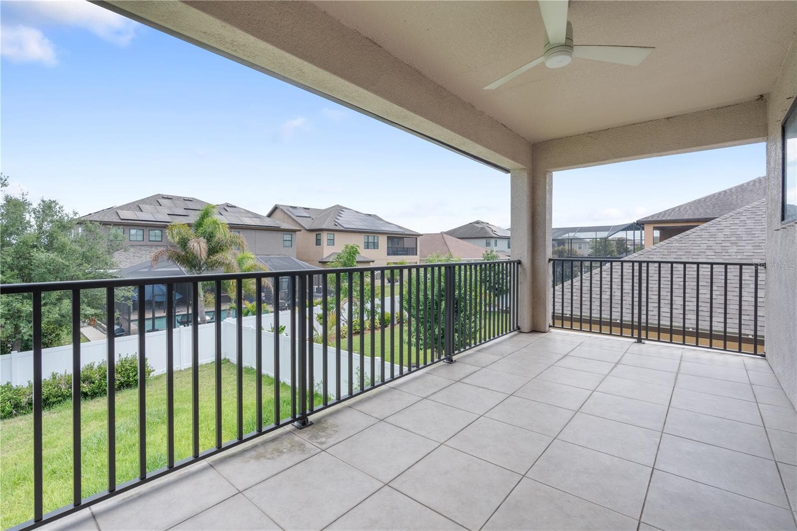 upstairs balcony - 13830 MOONSTONE CANYON DR, RIVERVIEW