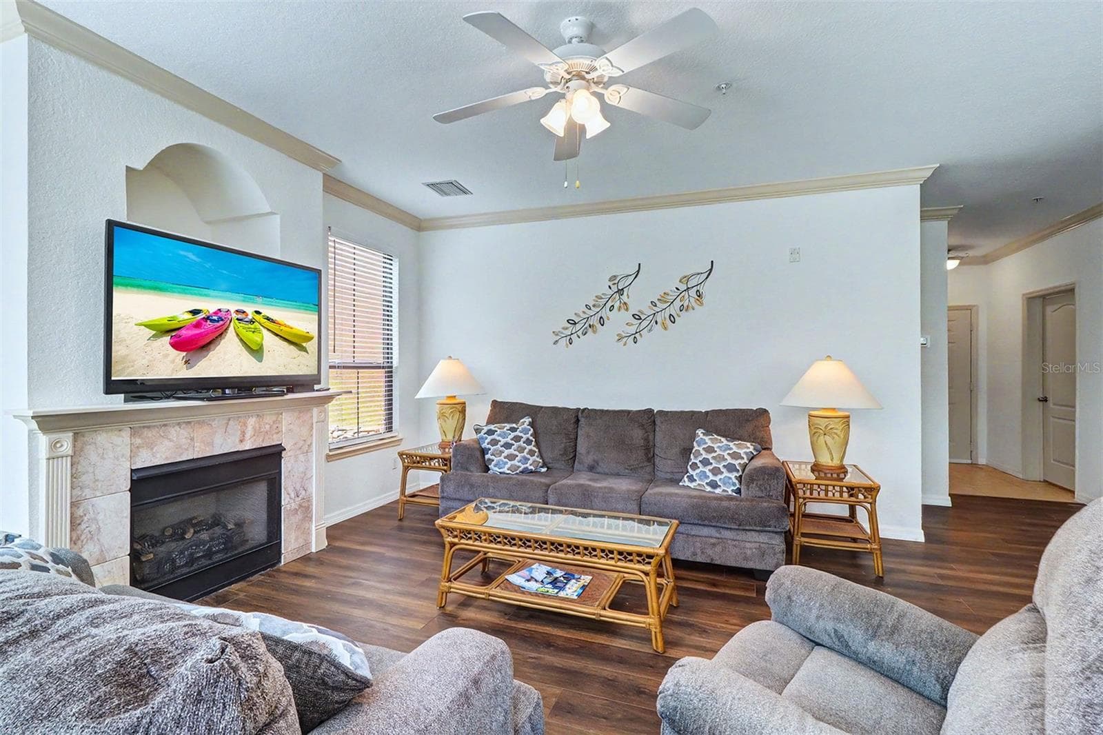 Living room angle 2 - 2746 VIA TIVOLI #110B, CLEARWATER