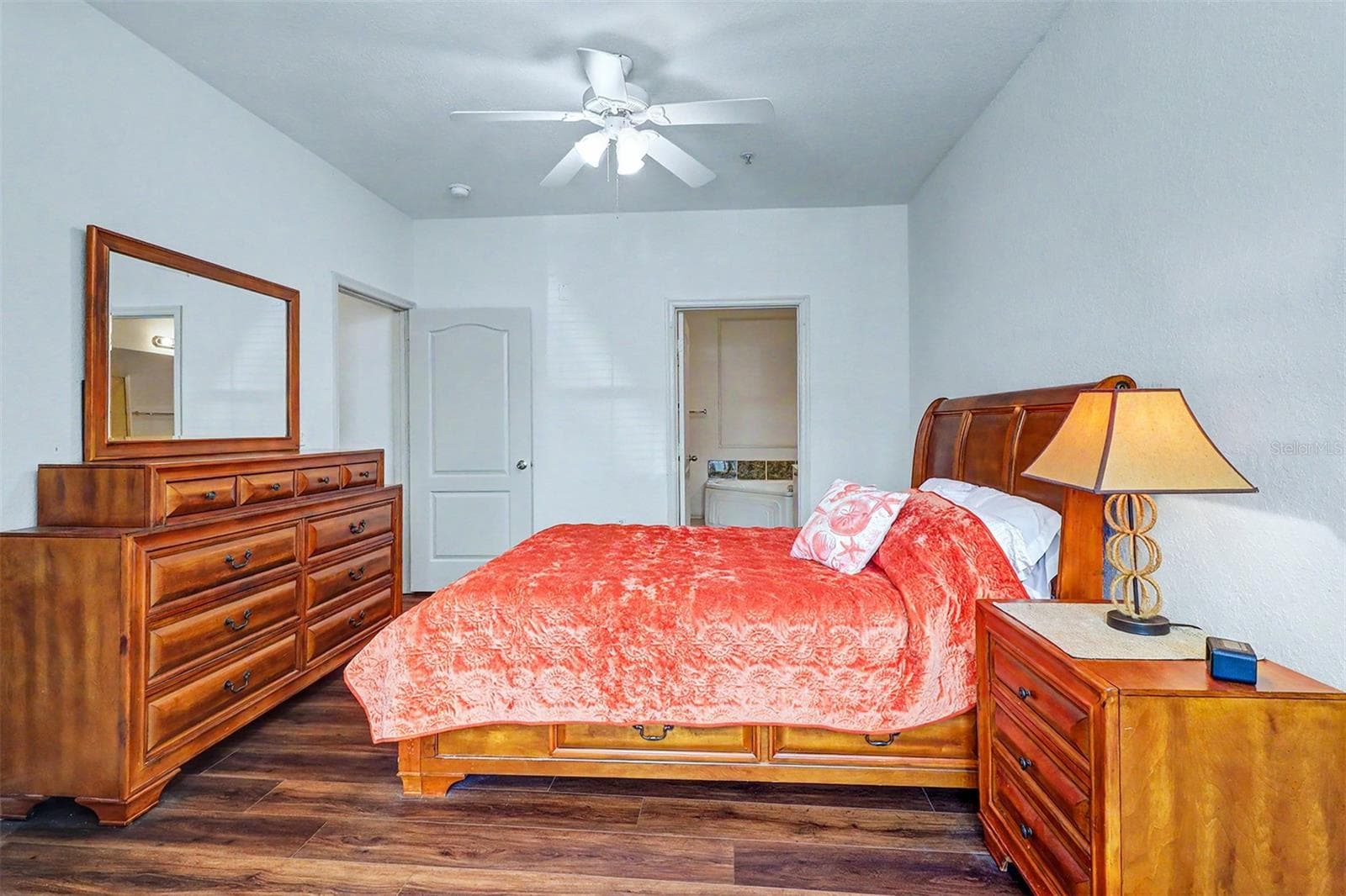 Primary bedroom from sitting area - 2746 VIA TIVOLI #110B, CLEARWATER