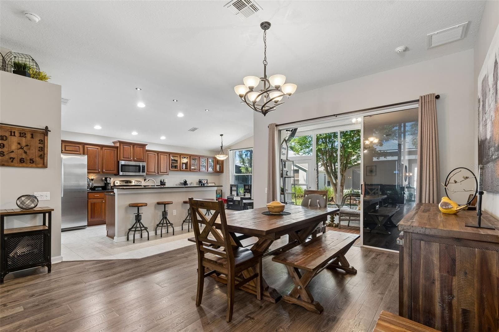 Dining room - kitchen - 5401 LOOKOUT PASS, WESLEY CHAPEL