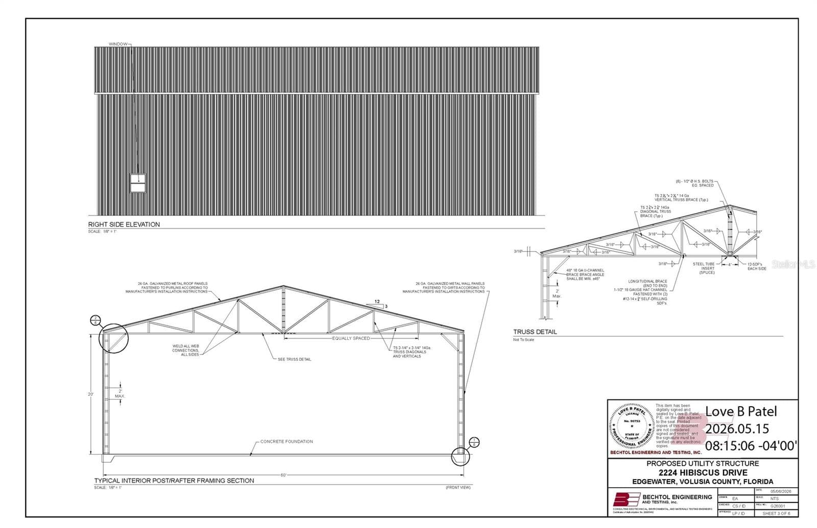 Warehouse at 2224 HIBISCUS DR, EDGEWATER, photo 3 of 15