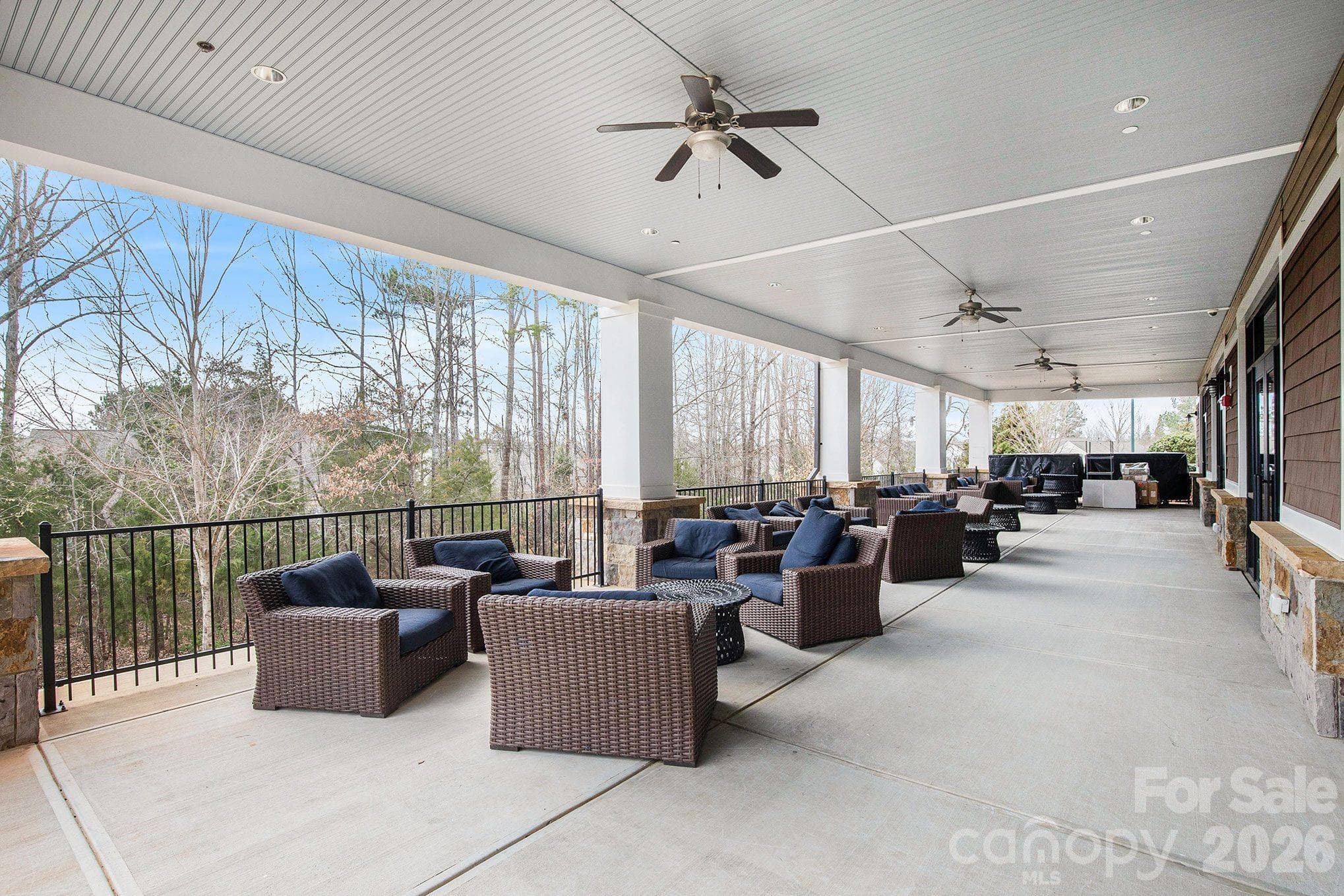 The Lodge Patio - 43041 Mimosa Court, Fort Mill