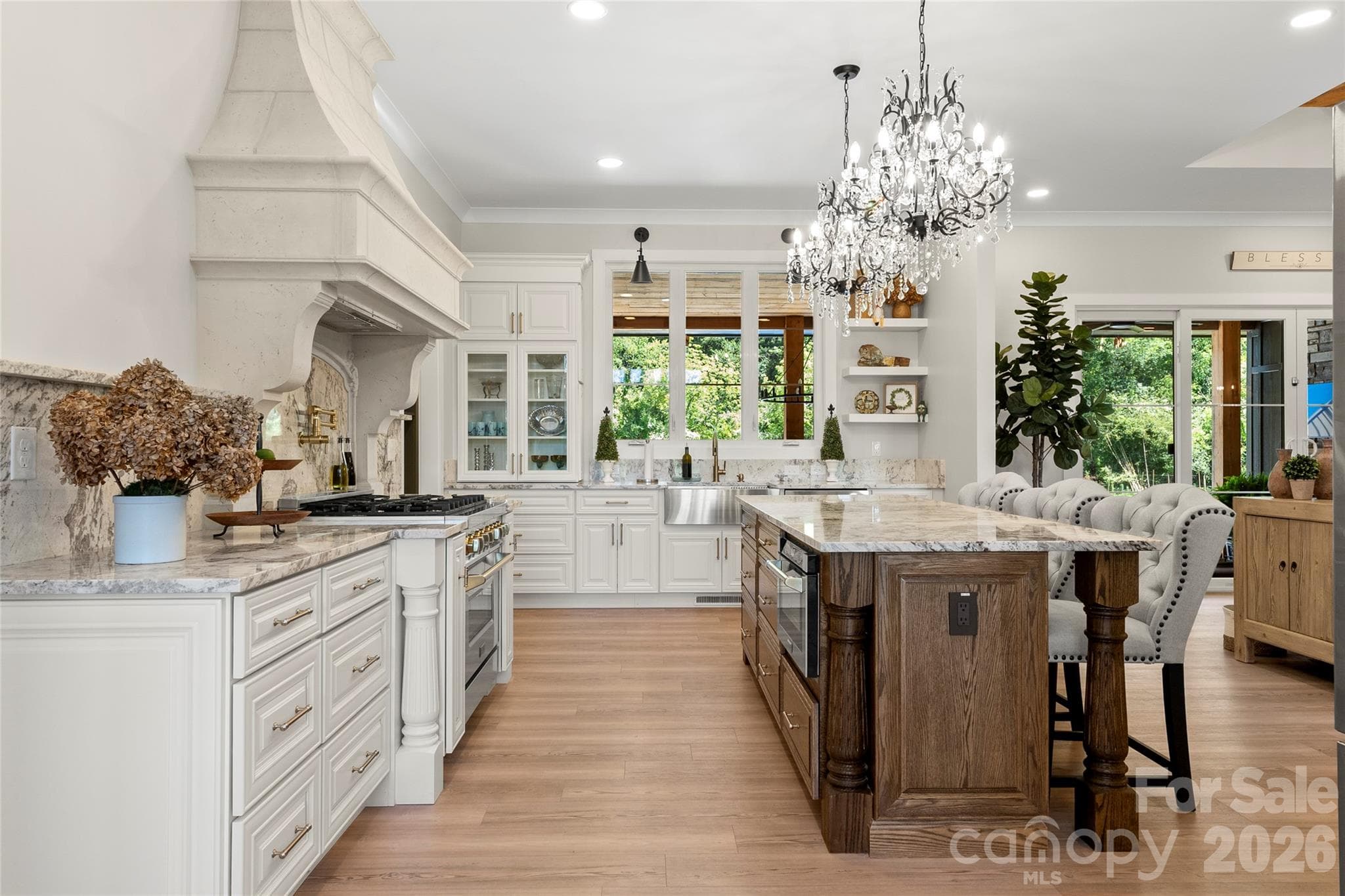 Light-filled interiors showcase elegant finishes, custom millwork, and thoughtfully designed gathering spaces. - Horse Shoe