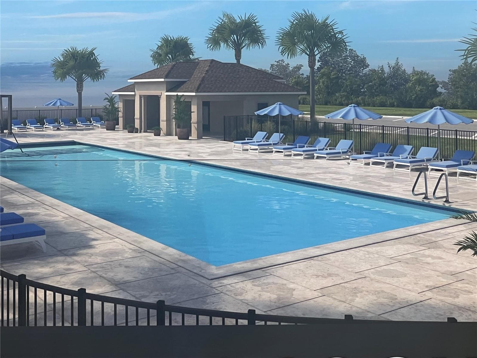 Community Pool Rendering - 392 OAK FLAT ALY, GROVELAND