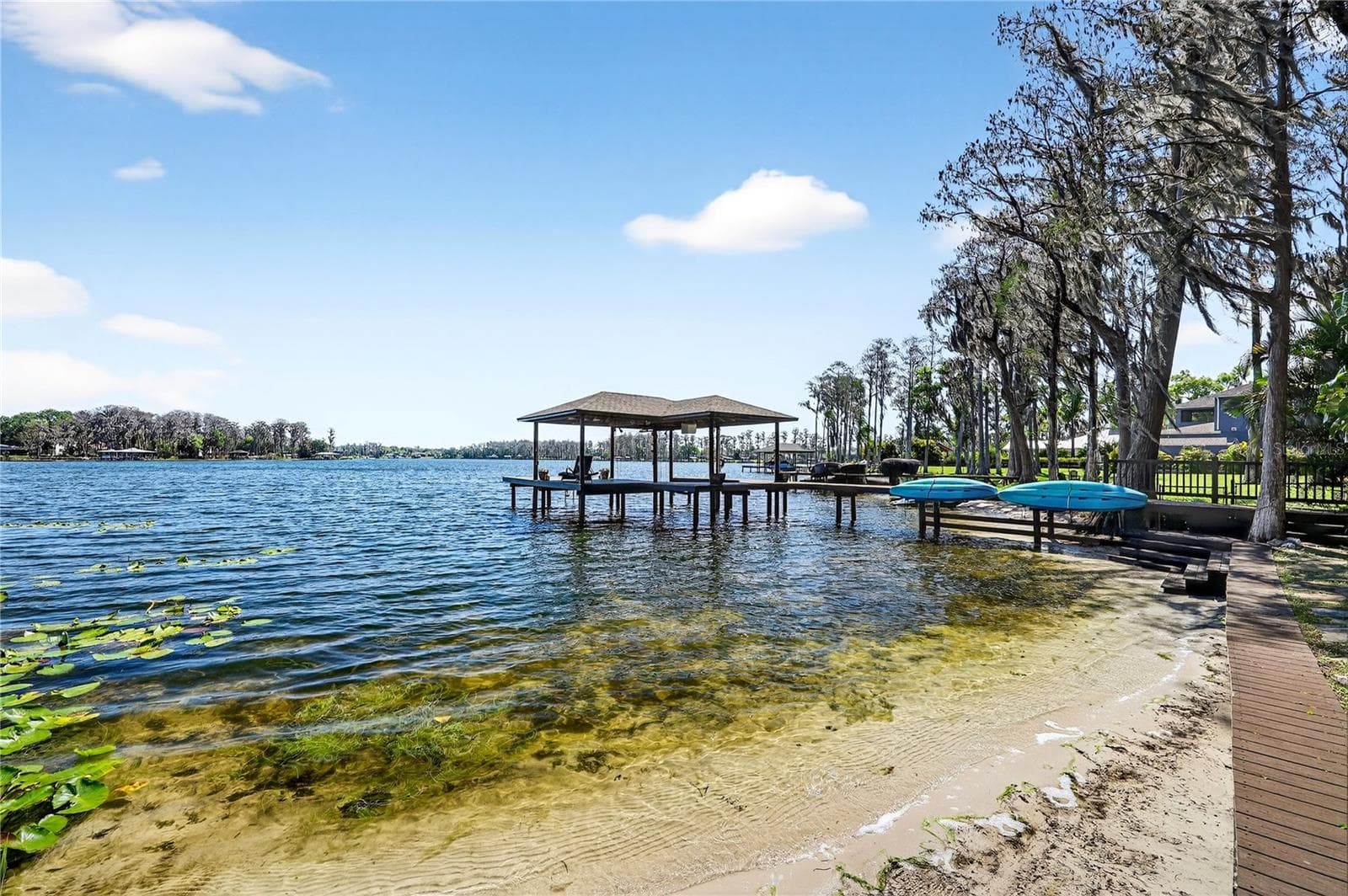 Lake Osceola from your backyard - 19801 GUNN HWY, ODESSA