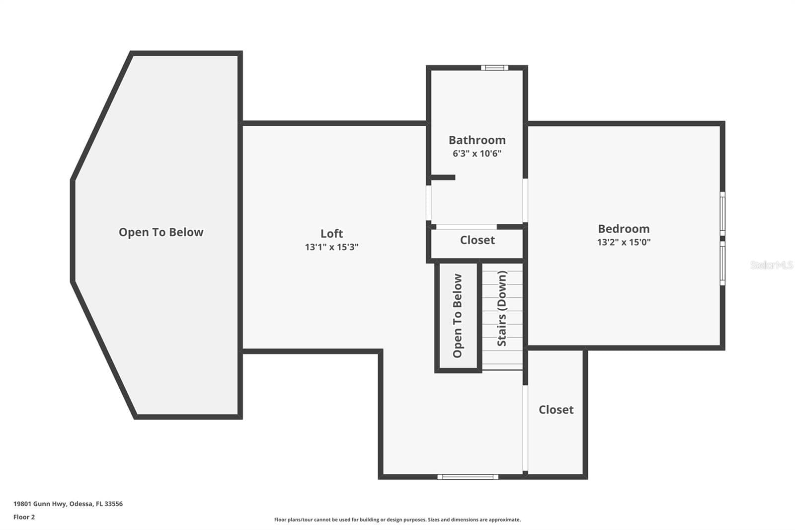 Third floor. Dimensions are approximate - 19801 GUNN HWY, ODESSA