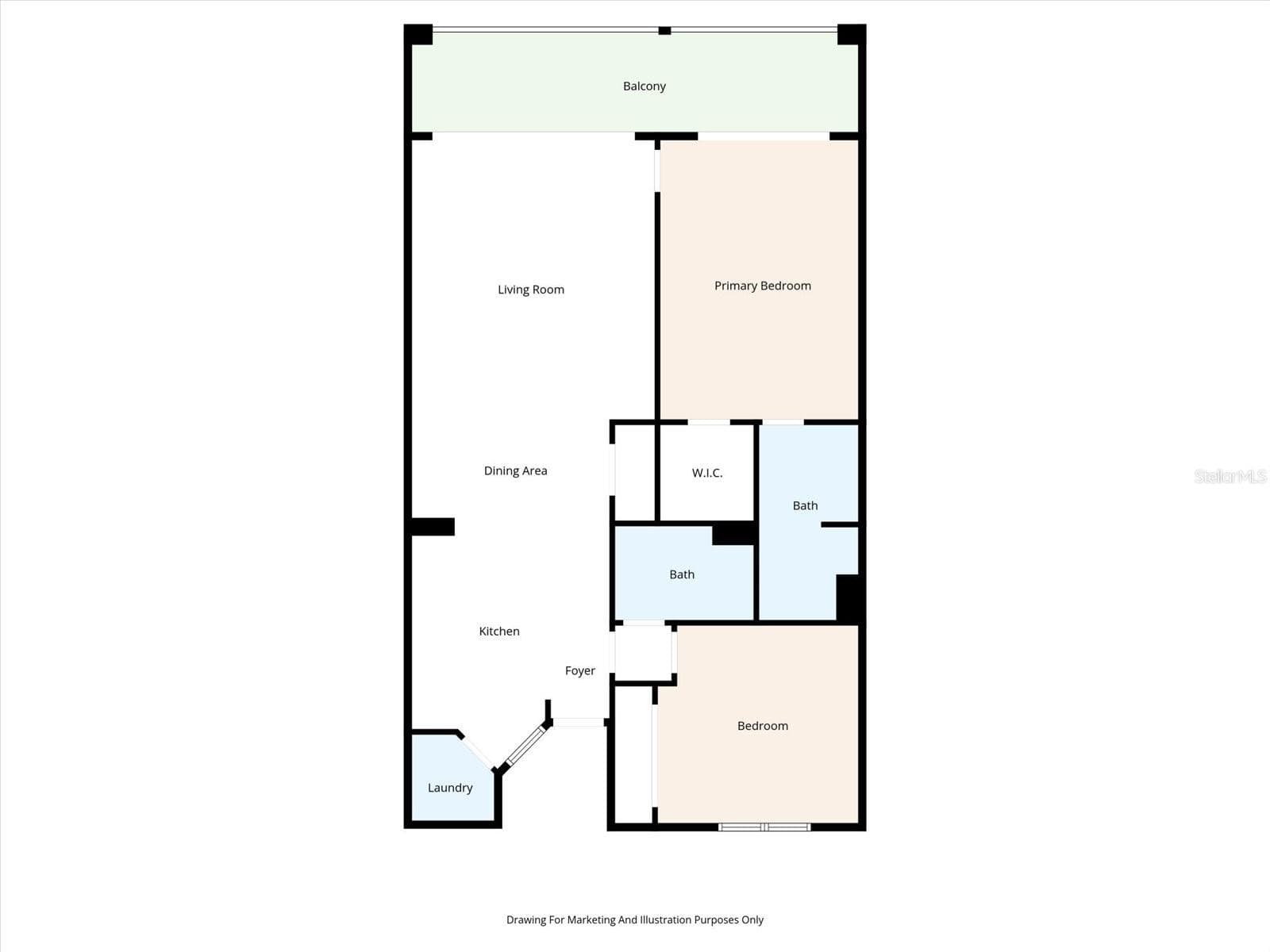 Floorplan - 16450 GULF BLVD #763, NORTH REDINGTON BEACH