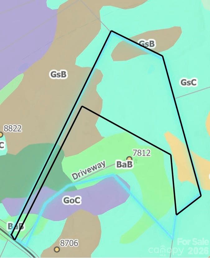Soil Map - Gsb & GsC - 7812-A Hwy 742 Highway, Marshville
