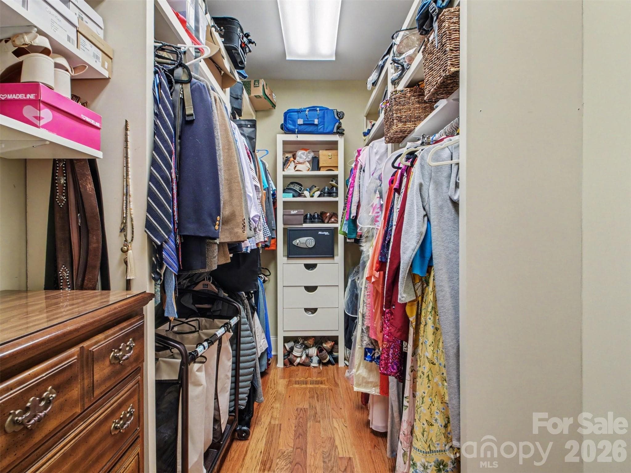 There is abundant space in the walk-in closet accessed from the primary bath. - 1422 Stone Gate Drive, Shelby