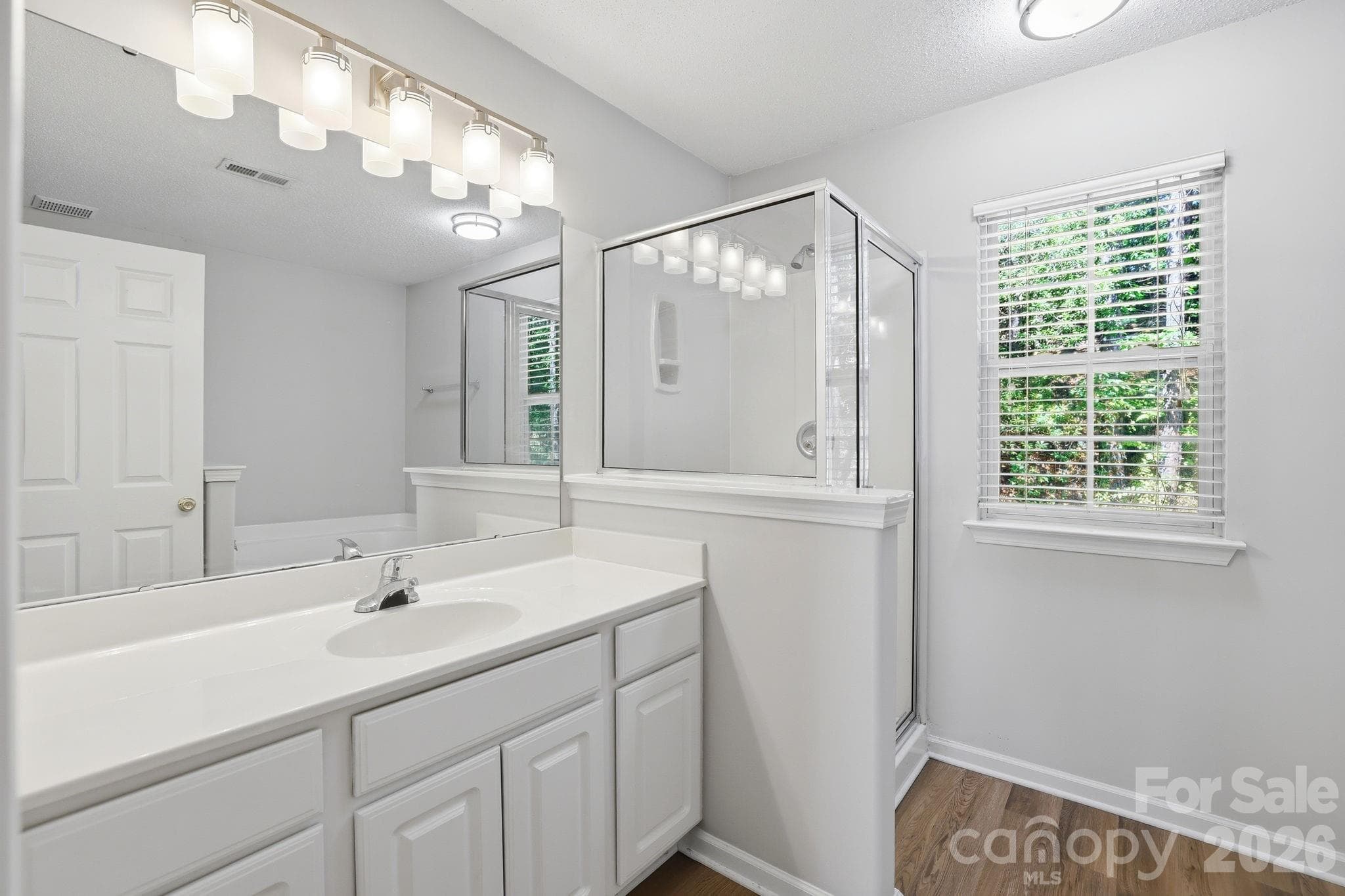 Master Bath with separate shower - 7616 Silver Arrow Drive, Charlotte
