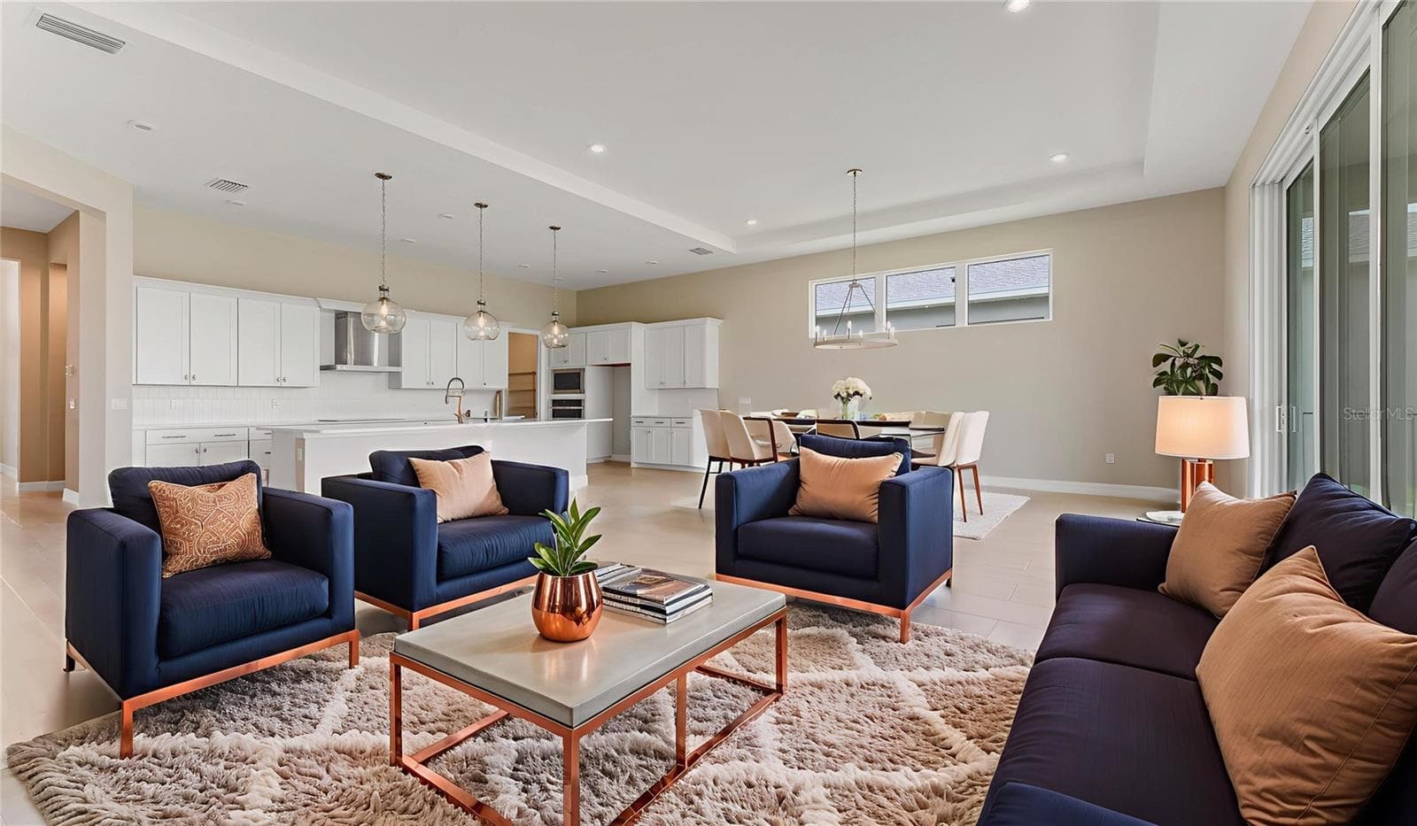 Kitchen-Dining_staged - 1017 LILIANA DR, DELAND