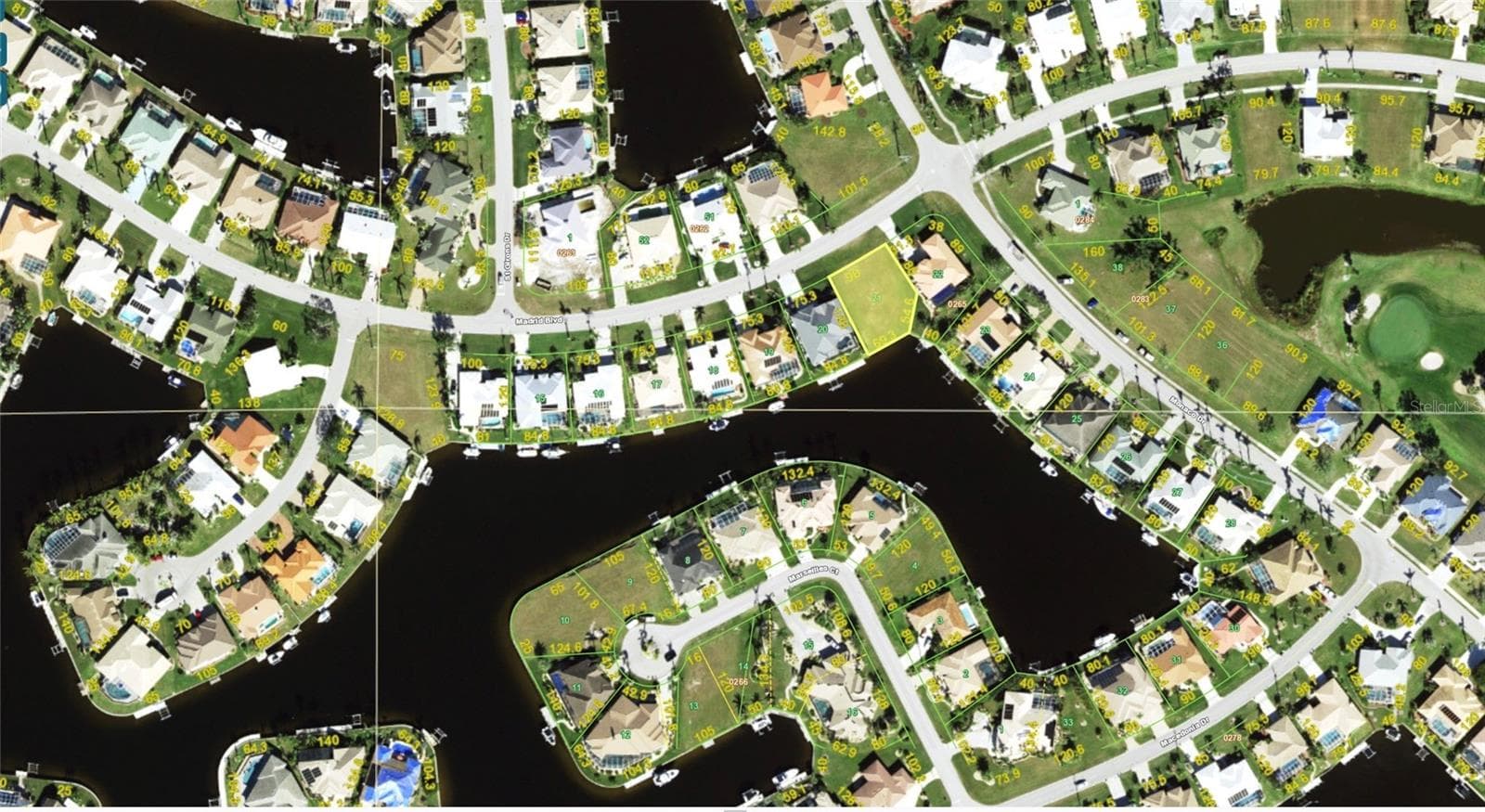 Plat map - 507 MADRID BLVD, PUNTA GORDA
