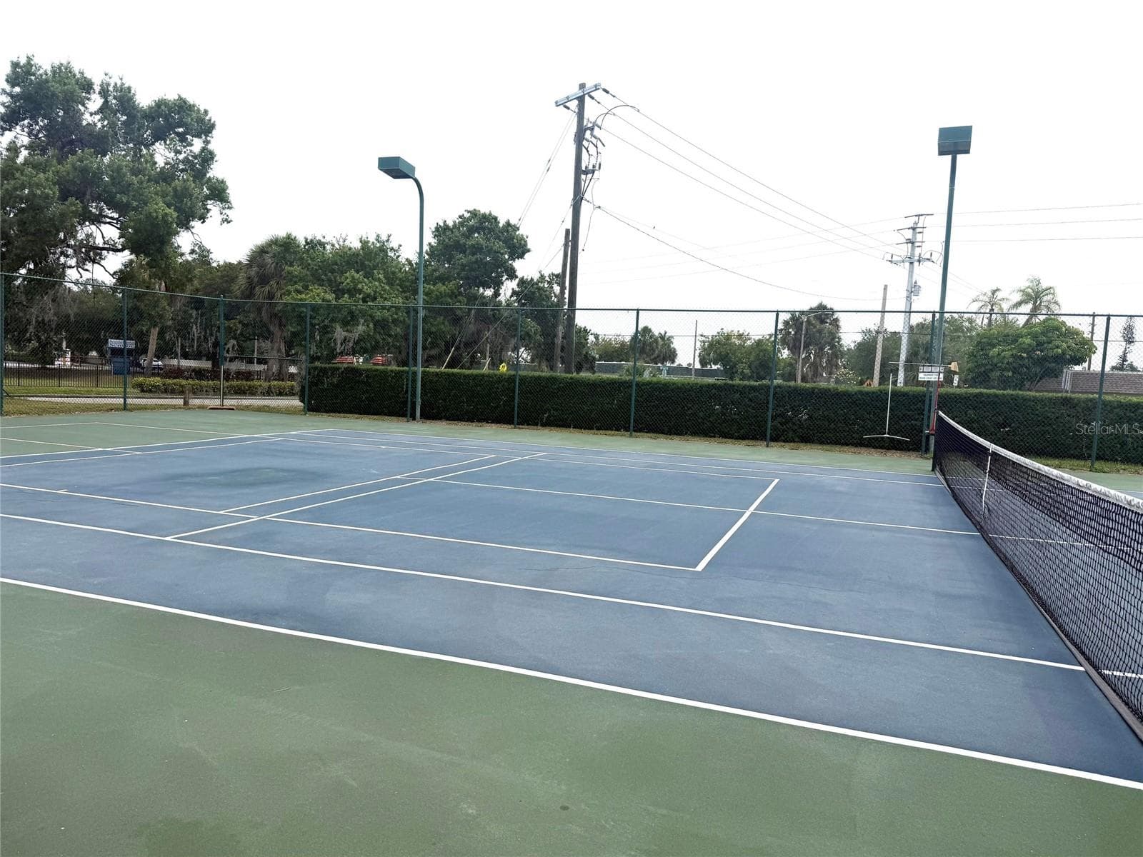 Anothe view of tennis court. - 3740 PINEBROOK CIR #607, BRADENTON