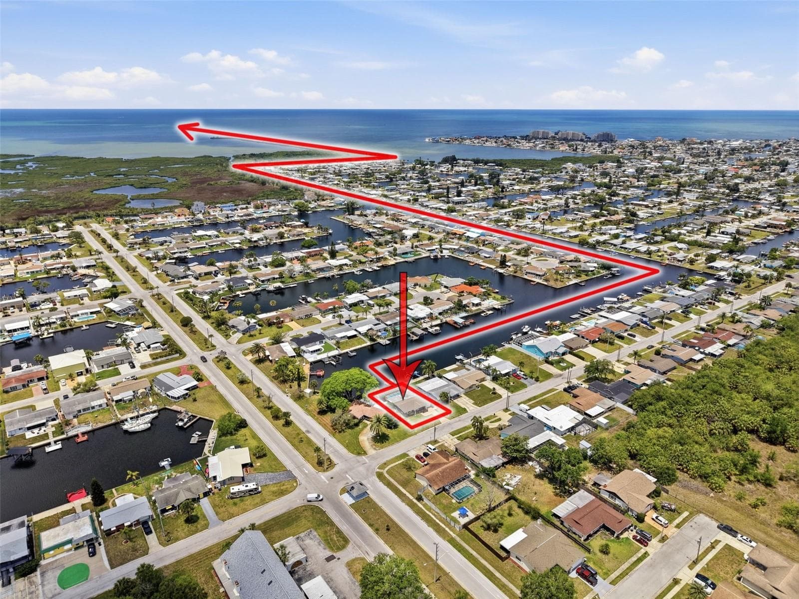 DIRECT ACCESS TO THE GULF OF MEXICO. - 12735 1ST ISLE, HUDSON