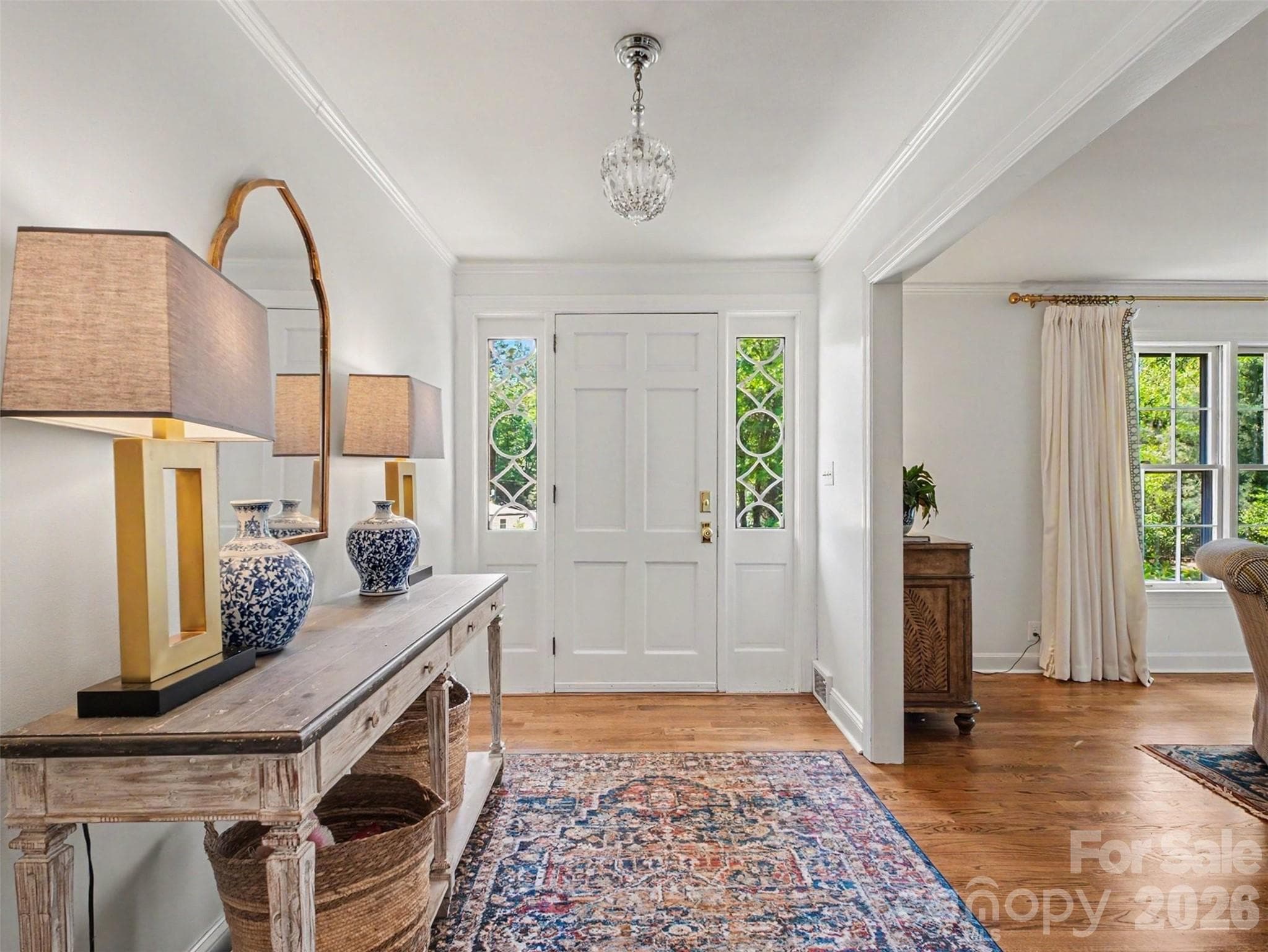 A foyer that sets the tone: warm, open, and welcoming - 441 Claymont Street SE, Concord