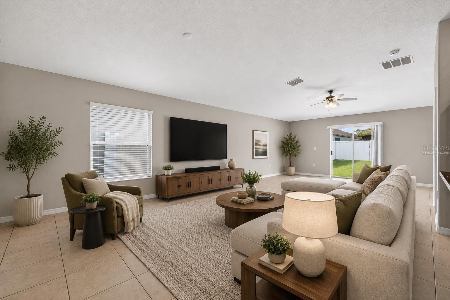 Virtually Staged Idea - Living Room - 13236 JETER CREEK DR, RIVERVIEW