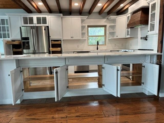 Open storage to kitchen and living room - 19801 GUNN HWY, ODESSA