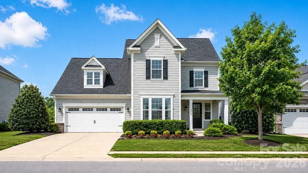 Front Exterior view - 11926 Grey Partridge Drive, Charlotte