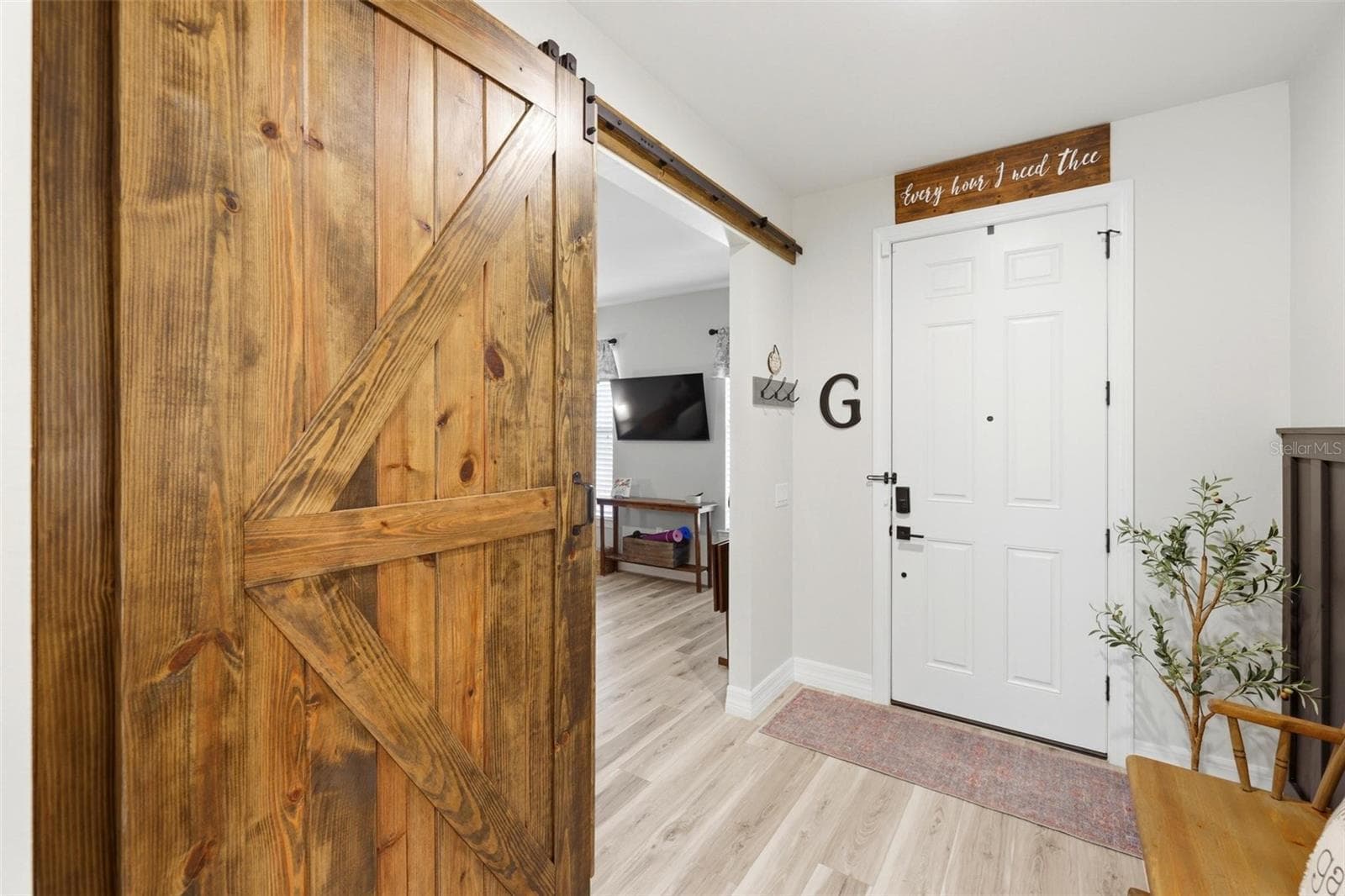 Barn Door to the Den - 2583 MARTON OAK BLVD, NORTH PORT