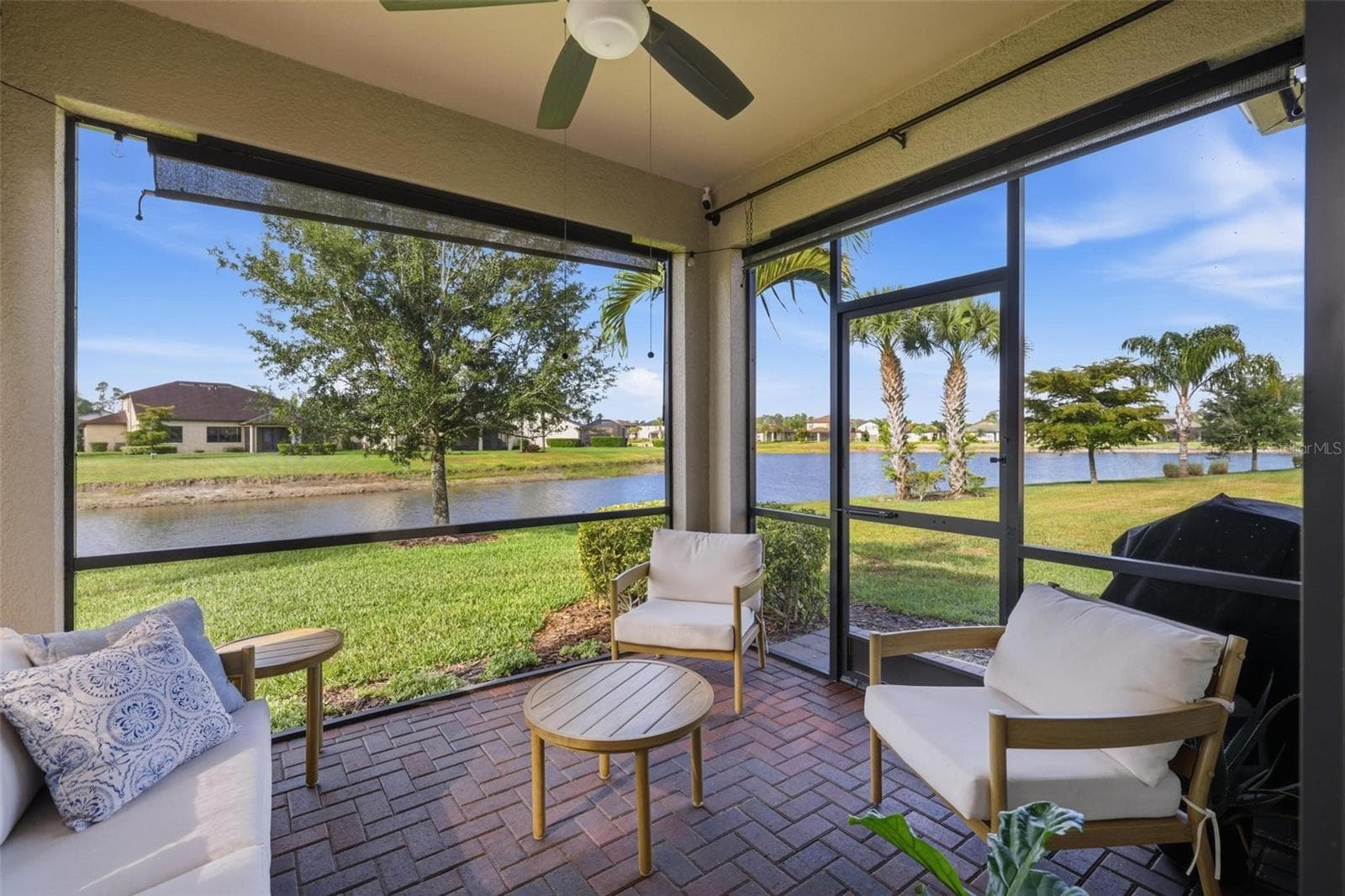 Lanai overlooking the Lake - 2583 MARTON OAK BLVD, NORTH PORT