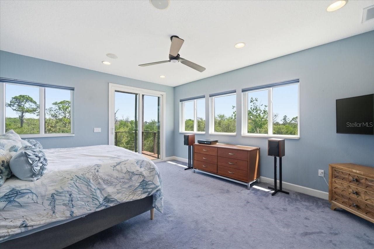 2nd level Primary Bedroom - 1130 S FLORIDA AVE, TARPON SPRINGS