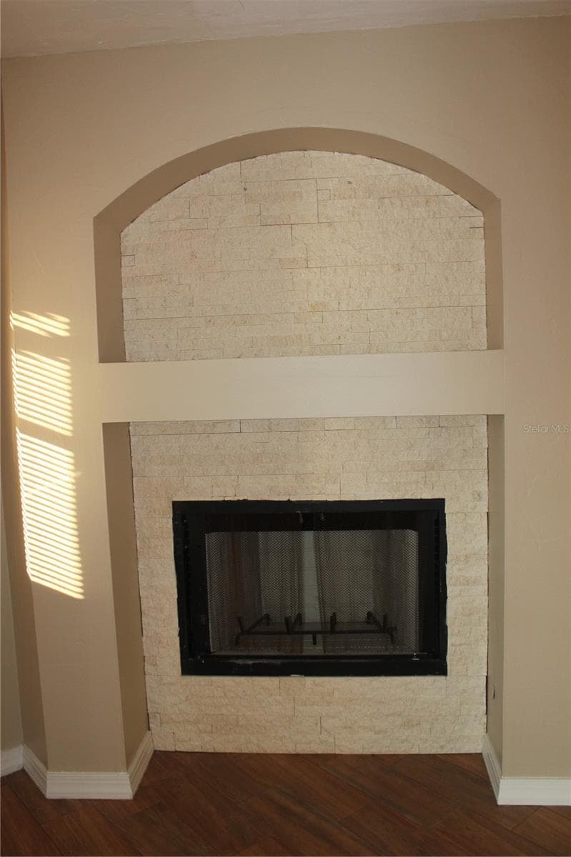 gas fireplace - 9082 ACORN BLVD, PUNTA GORDA