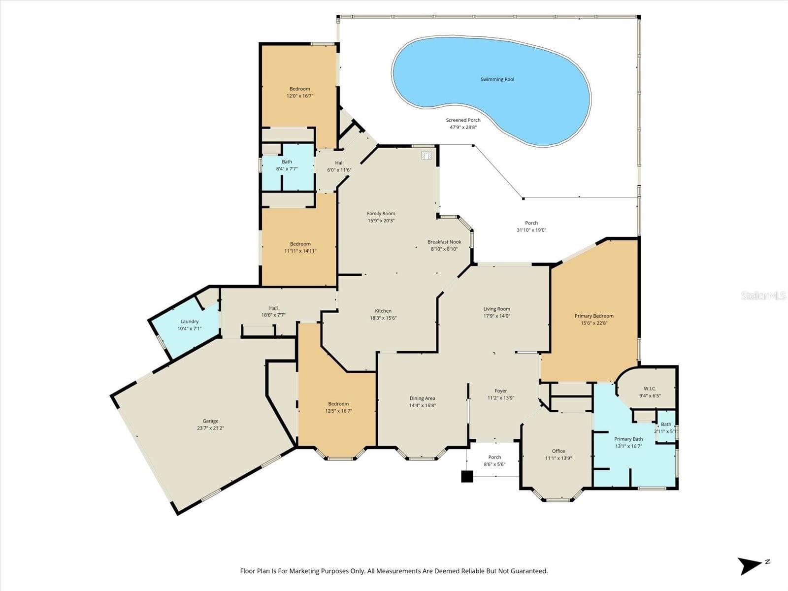 Single Family Residence at 3 PORTULACA CT N, HOMOSASSA, photo 4 of 48