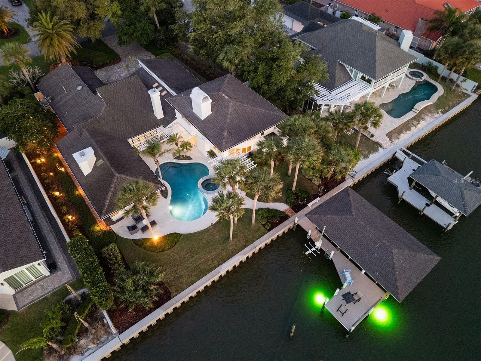 The Tranquility of Early Morning Light. 100' of Intracoastal Front. Seawall completed 2026. - 1215 COMMODORE DR, NEW SMYRNA BEACH