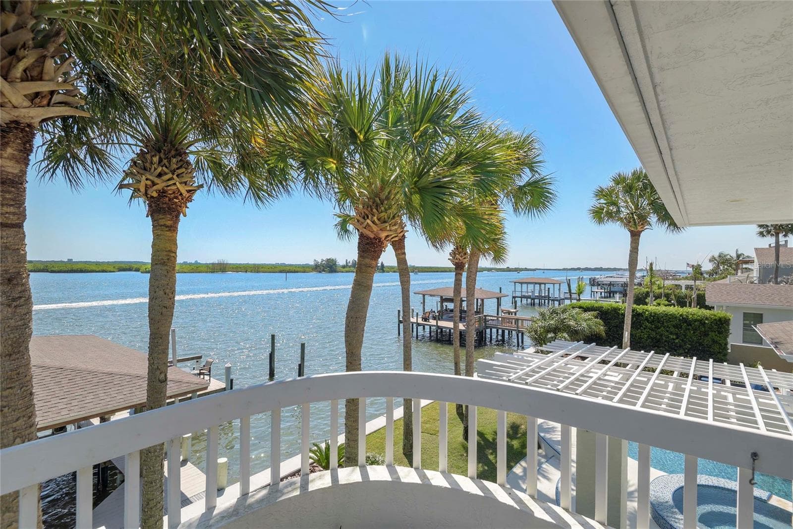 Primary Suite Balcony - 1215 COMMODORE DR, NEW SMYRNA BEACH