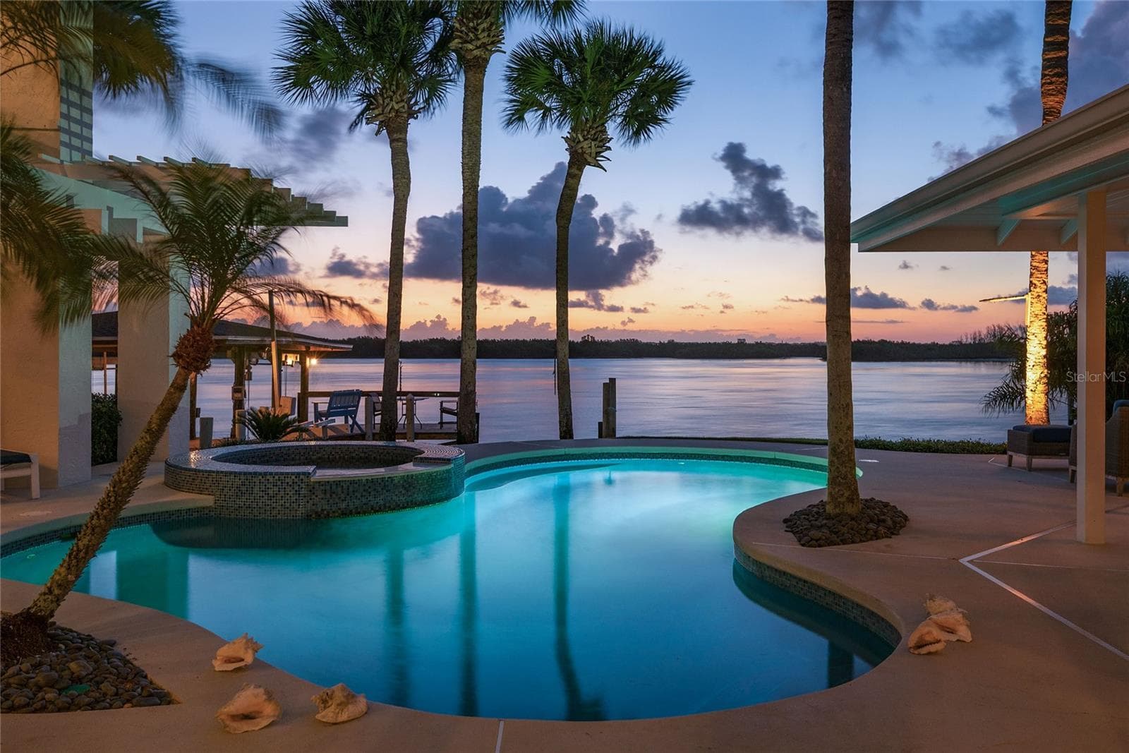Pick your own favorite time of day and light. Just take Deep Breaths and Relax. - 1215 COMMODORE DR, NEW SMYRNA BEACH