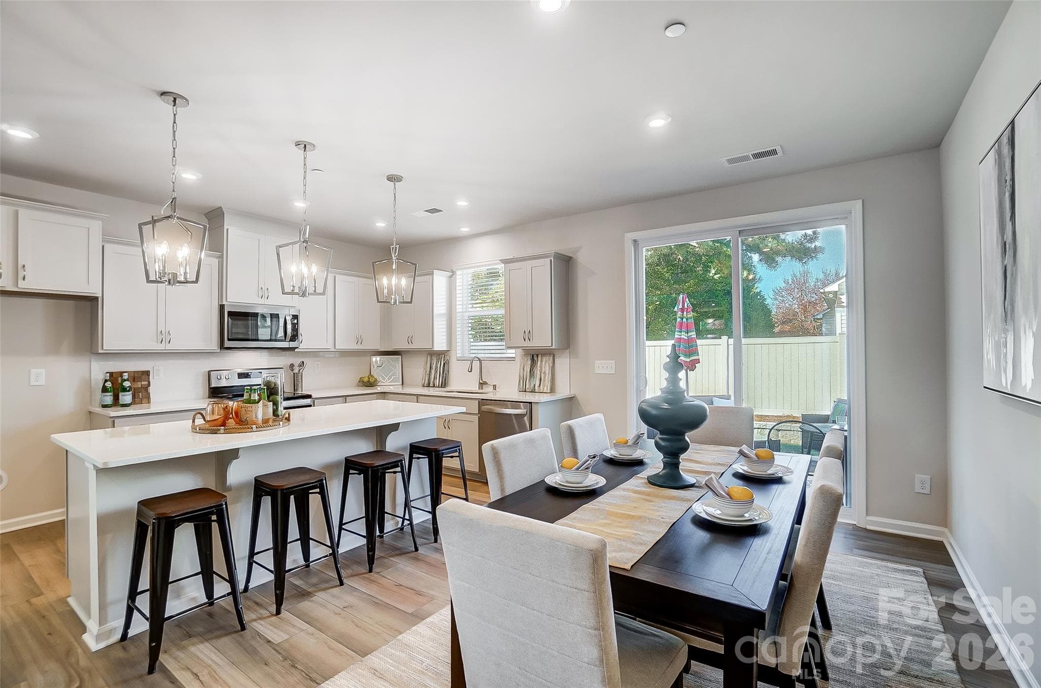 Breakfast Area with View to Island-Photo Similar to Subject Property - Kannapolis