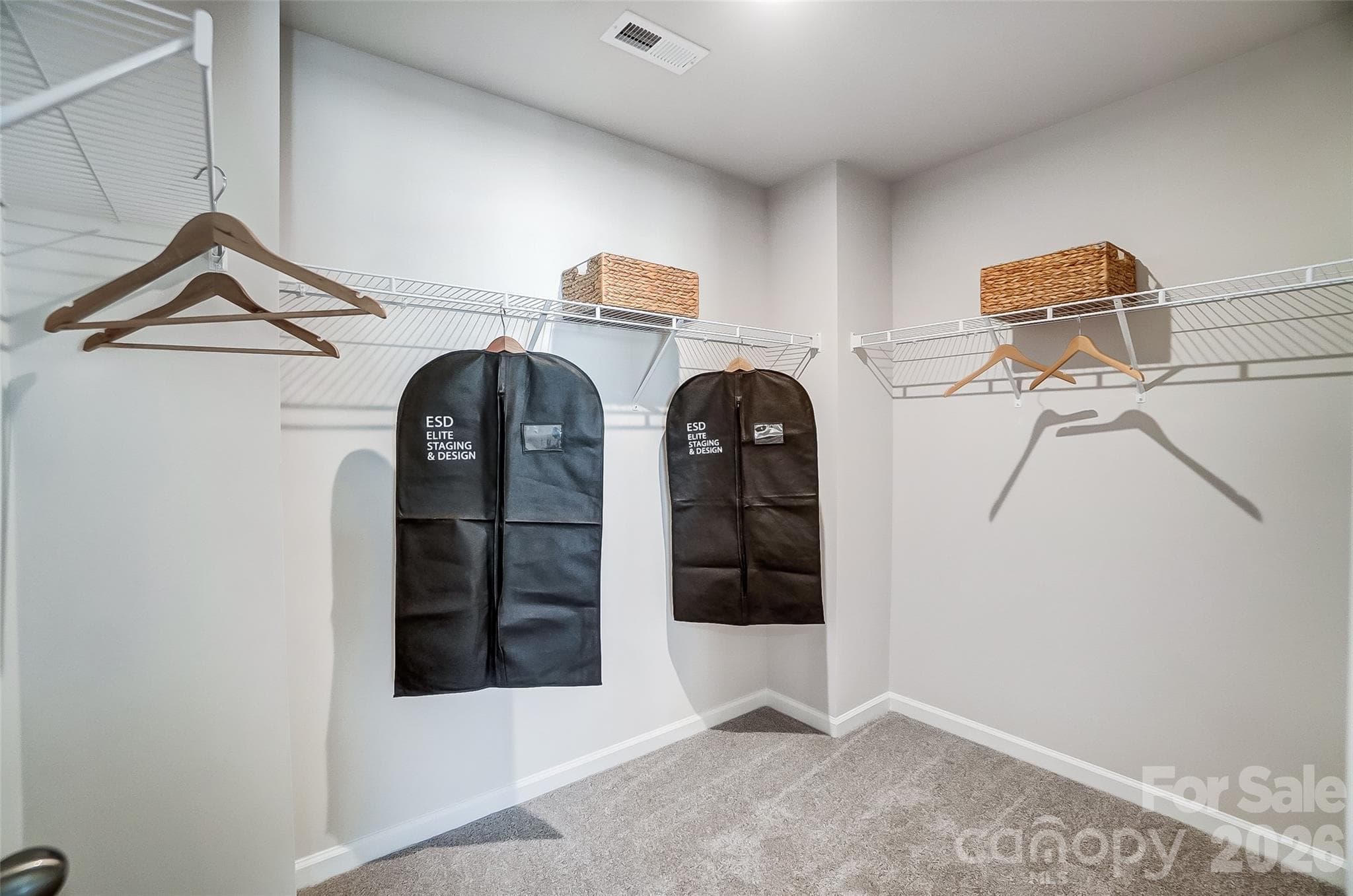 Primary Closet-Photo Similar to Subject Property - Kannapolis