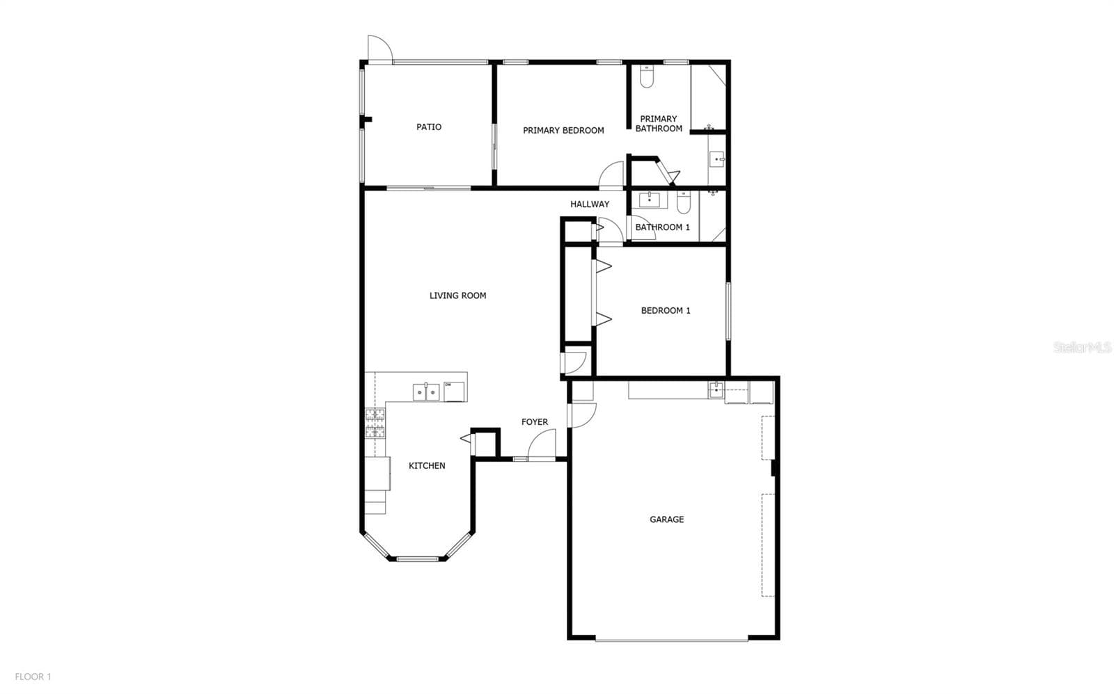 Floor Plan - 241 LOURDES ST, LAKE WALES